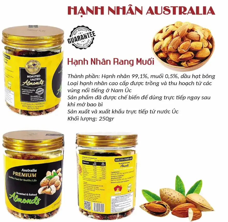 Roasted Almond 250gr